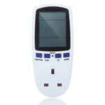 Compteur d'énergie à affichage LCD AC 230-250V 50Hz Max 13A, watt, volt, analyseur de puissance, moniteur automatique d'électricité, prise UK, AC 230-250V prise UK