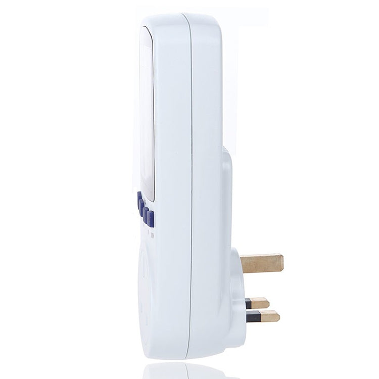 Compteur d'énergie à affichage LCD AC 230-250V 50Hz Max 13A, watt, volt, analyseur de puissance, moniteur automatique d'électricité, prise UK, AC 230-250V prise UK