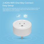 Prise intelligente WiFi NEO NAS-WR06W US, contrôle à distance ON/OFF via application et fonction minuterie, NAS-WR06W