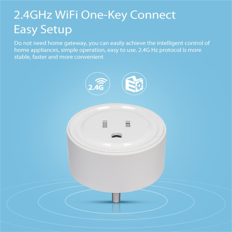 Prise intelligente WiFi NEO NAS-WR06W US, contrôle à distance ON/OFF via application et fonction minuterie, NAS-WR06W