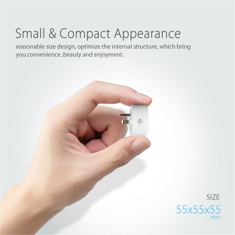 Prise intelligente WiFi NEO NAS-WR06W US, contrôle à distance ON/OFF via application et fonction minuterie, NAS-WR06W