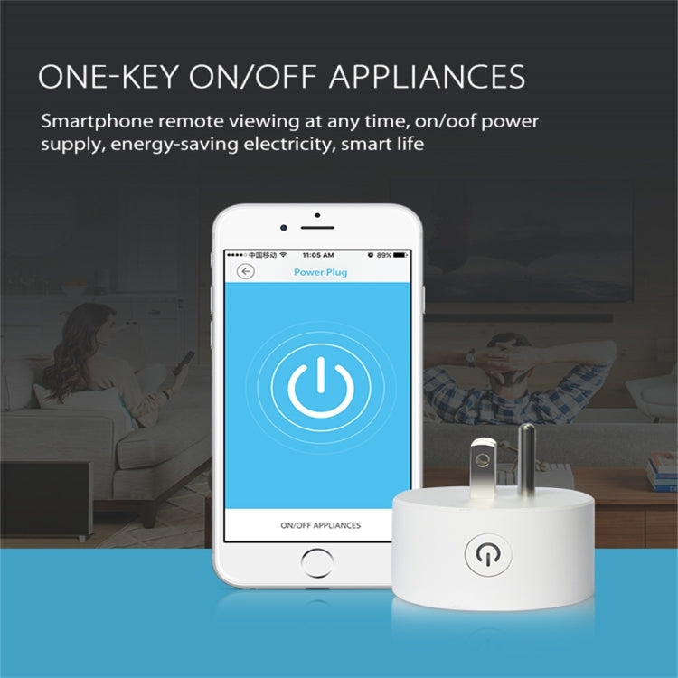 Prise intelligente WiFi NEO NAS-WR06W US, contrôle à distance ON/OFF via application et fonction minuterie, NAS-WR06W