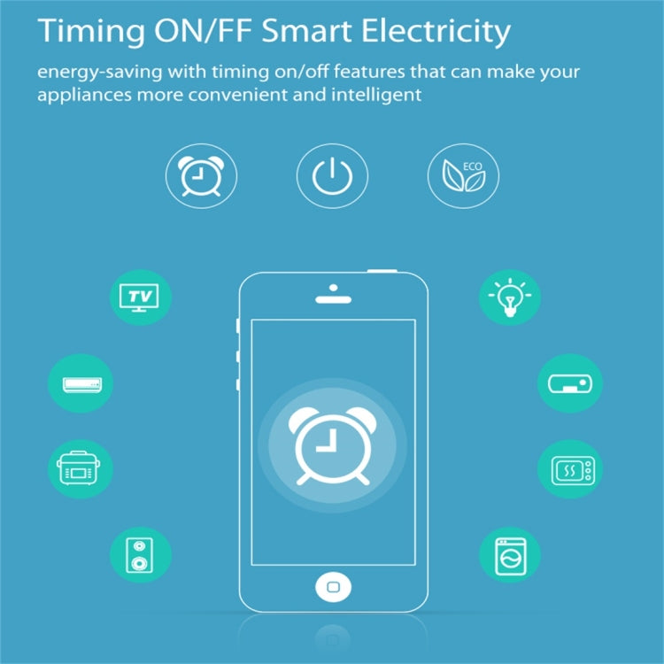 Prise intelligente WiFi NEO NAS-WR06W US, contrôle à distance ON/OFF via application et fonction minuterie, NAS-WR06W