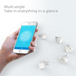 Prise intelligente WiFi NEO NAS-WR06W US, contrôle à distance ON/OFF via application et fonction minuterie, NAS-WR06W