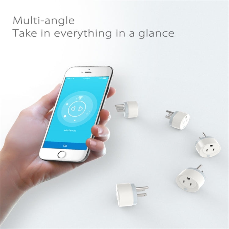 Prise intelligente WiFi NEO NAS-WR06W US, contrôle à distance ON/OFF via application et fonction minuterie, NAS-WR06W