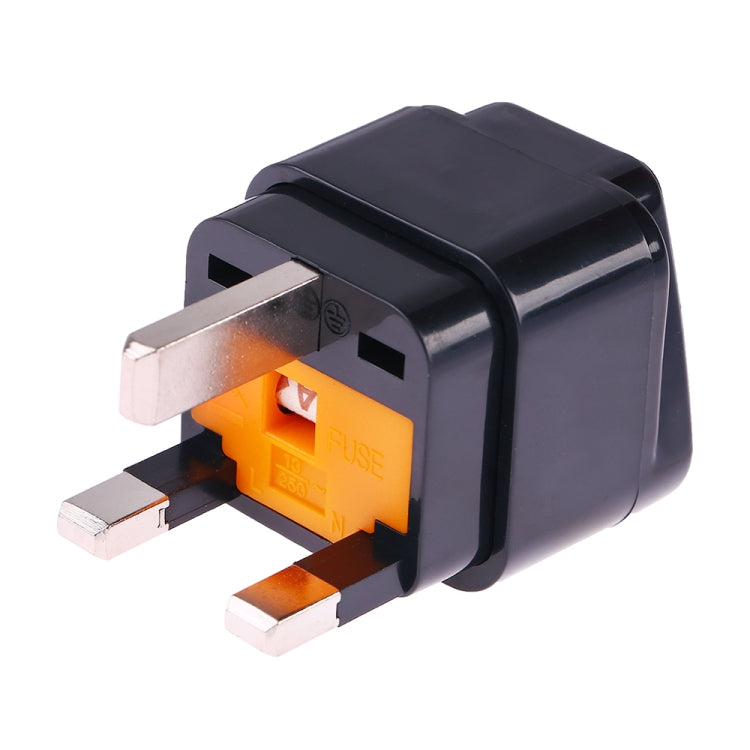 Adaptateur secteur universel portable de prise universelle vers prise UK avec fusible, chargeur de voyage, prise UK (avec fusible)