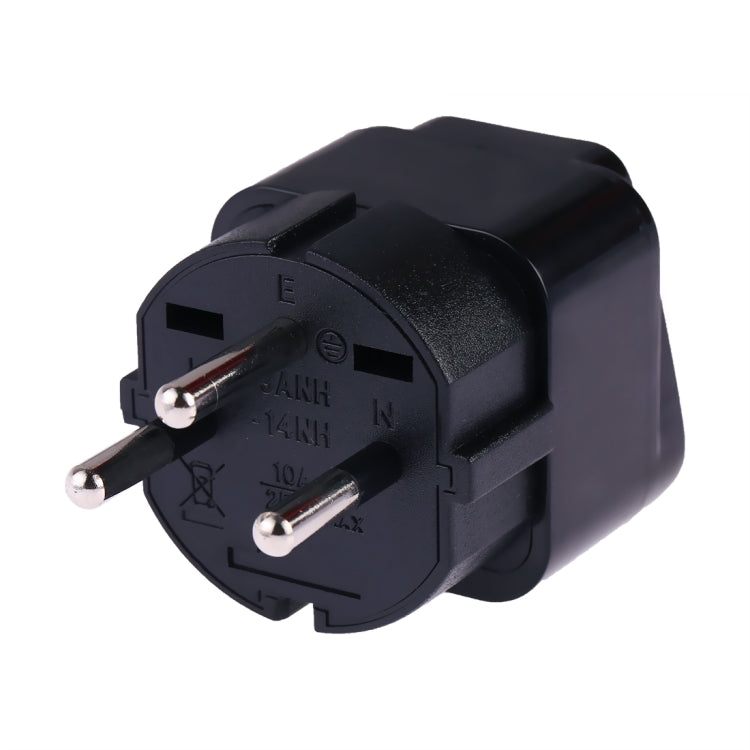 Adaptateur secteur universel portable de prise universelle vers prise Israël, chargeur de voyage, prise Israël