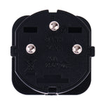 Adaptateur secteur universel portable de prise universelle vers prise Israël, chargeur de voyage, prise Israël