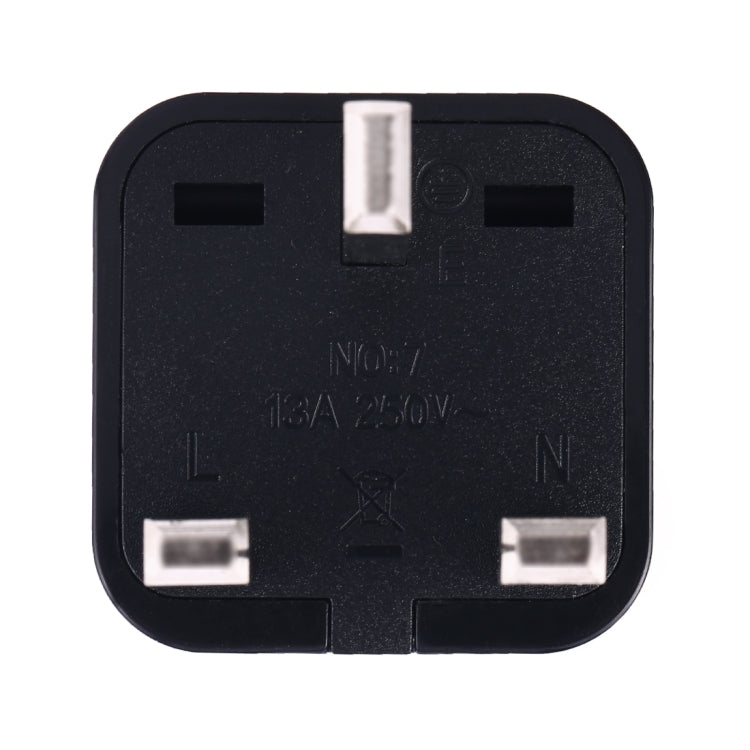 Adaptateur secteur universel portable de prise universelle vers prise UK, chargeur de voyage, prise UK