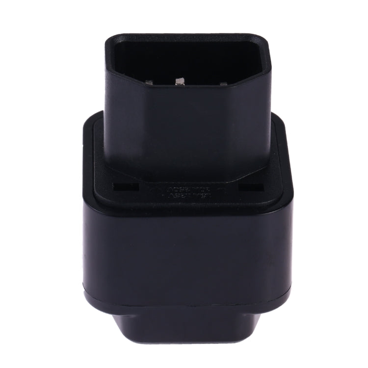 Adaptateur secteur universel portable prise C14 mâle pour UPS PDU APC ordinateur serveur, chargeur de voyage, adaptateur C14, prise C14