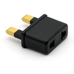 Adaptateur prise US/EU vers prise UK, convertisseur secteur de voyage