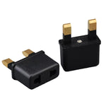 Adaptateur prise US/EU vers prise UK, convertisseur secteur de voyage