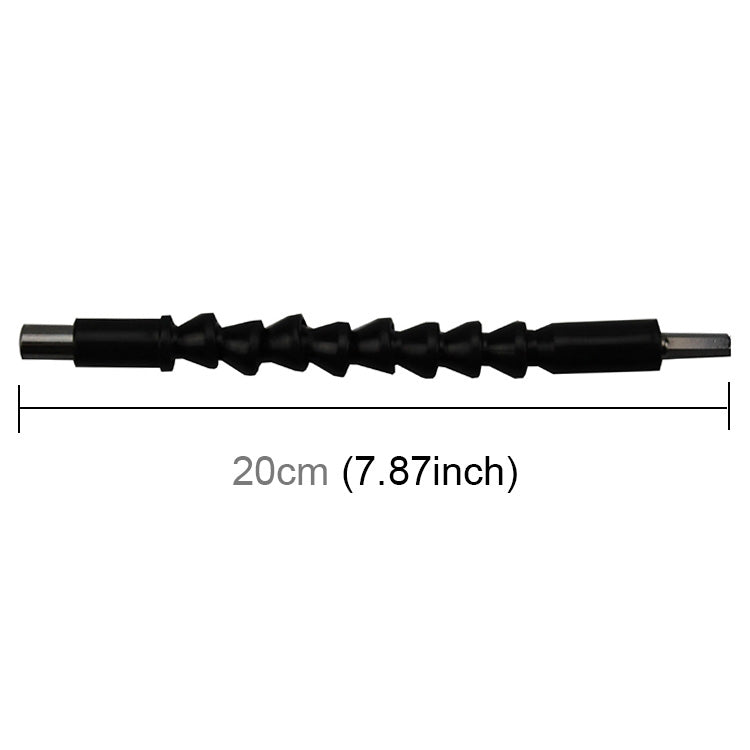 Tiges flexibles dédiées pour perceuse électrique rechargeable en plastique, tiges de couple pour perceuse, longueur : 20 cm, longueur : 20 cm