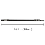 Metal Rechargeable Drill Electric Screwdriver Dedicated Flexible Shafting Torque Drill Rods, Length: 24.5cm, Length: 24.5cm