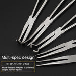 11 Inch Multi-function 0 Degree Straight Needle-nosed Pliers Hand Tool, 0 Degree Straight