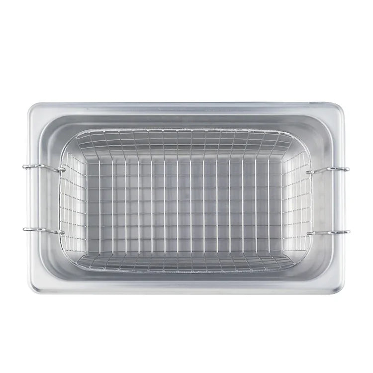 Nettoyeur à ultrasons BAKU BK-2000 120W 3.36L avec affichage LCD et panier, AC 220V, prise EU, BK-2000 120W 3.36L 220V