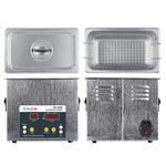 Nettoyeur à ultrasons BAKU BK-2000 120W 3.36L avec affichage LCD et panier, AC 220V, prise EU, BK-2000 120W 3.36L 220V