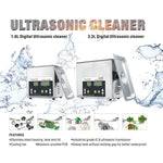 Nettoyeur à ultrasons BAKU BK-2000 120W 3.36L avec affichage LCD et panier, AC 220V, prise EU, BK-2000 120W 3.36L 220V