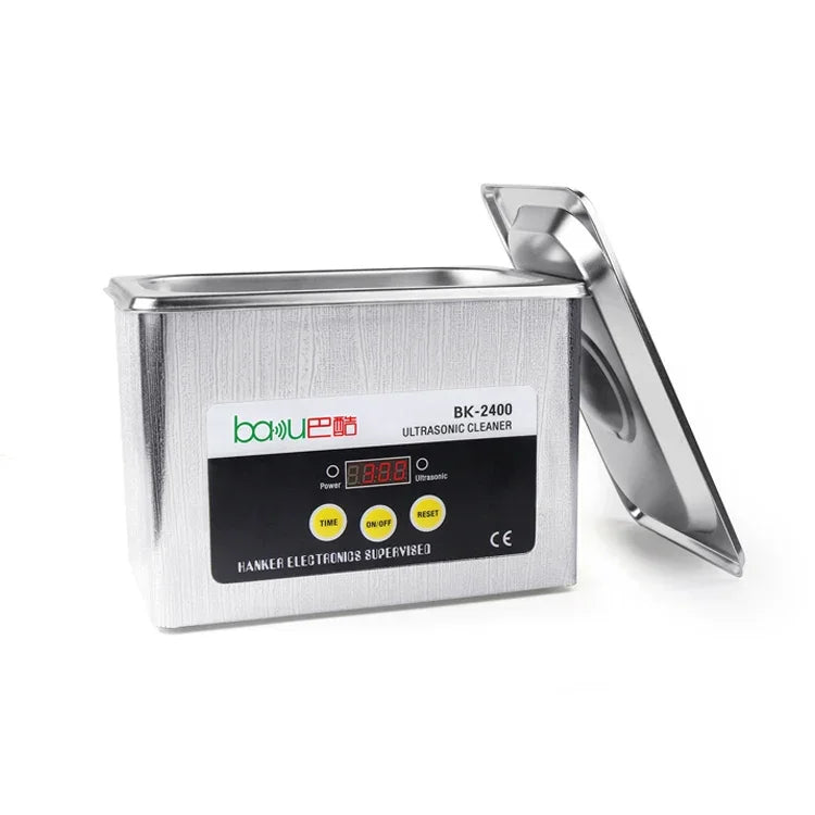Nettoyeur à ultrasons BAKU BK-2400 35W 0.8L avec écran LCD, AC 220V, BK-2400 35W 0.8L 220V