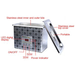 Nettoyeur à ultrasons BAKU BK-3050 35W / 50W réglable 0,8L avec écran LCD, CA 220V, BK-3050 35W / 50W 0,8L 220V