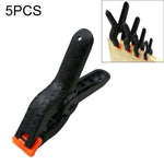 5 PCS Pince à Ressort Nylon Support Clip pour Fond de Studio Photo en Travail du Bois, Longueur : 90mm, Longueur : 90mm