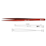 Pince à épiler pour sourcils couleur pointe extra fine BEST BST-11C, BST-11C