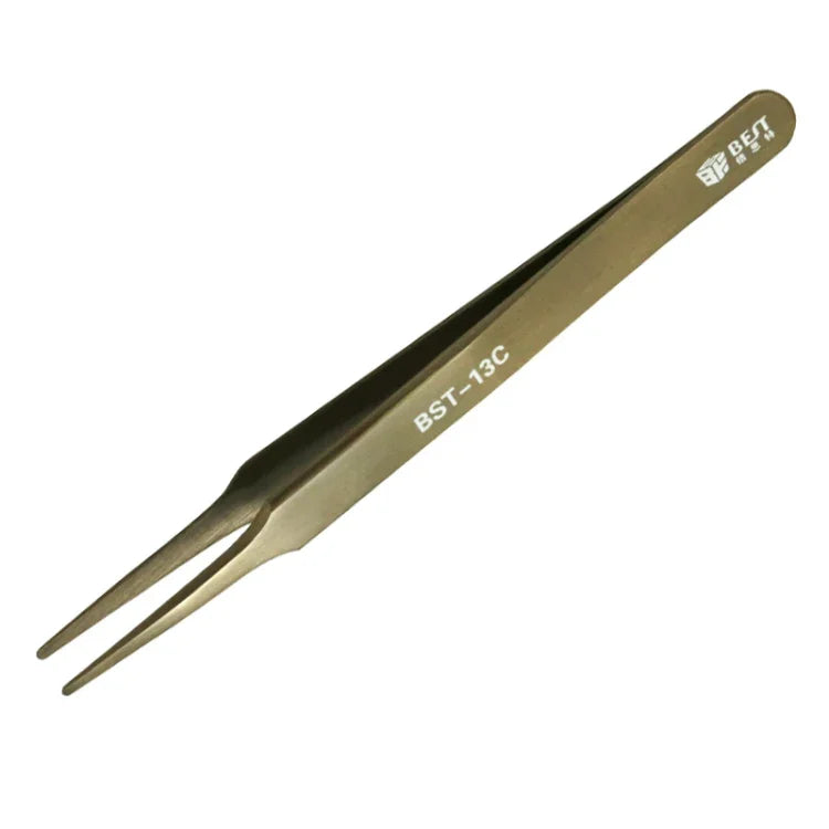 Pince à épiler BEST BST-13C à pointe extra fine pour sourcils colorés, BST-13C