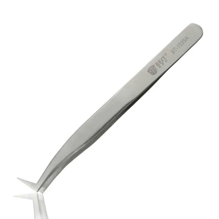 BEST BST-153SA Inox Courbé Pour Outils De Maquillage D'extension De Cils