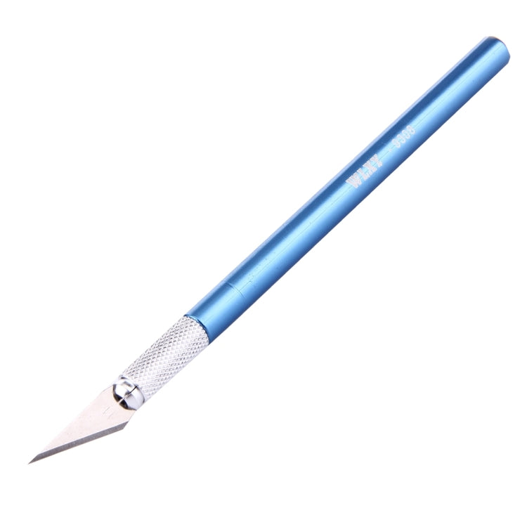 Couteau de gravure métallique professionnel WLXY-9309 pour réparation de téléphones mobiles avec 6 lames, WLXY-9309