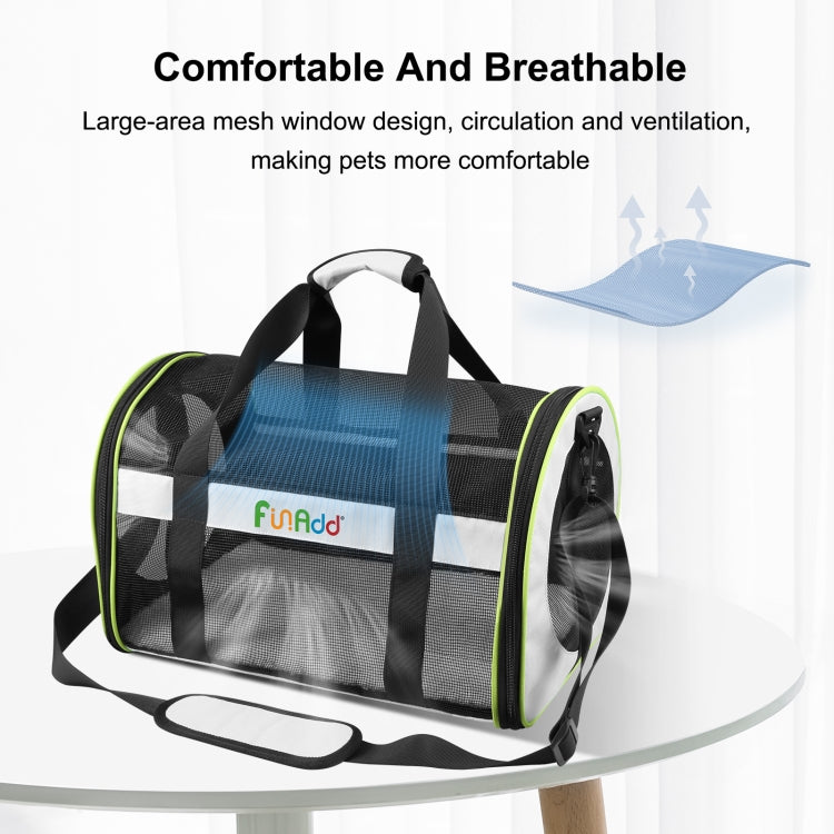 Sac de transport pliable pour animaux de compagnie FUNADD, sac fourre-tout à bandoulière