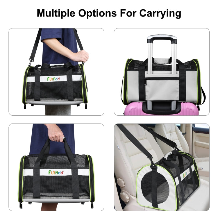 Sac de transport pliable pour animaux de compagnie FUNADD, sac fourre-tout à bandoulière