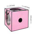 Bac de séchage pliable et portable FUNADD pour animaux de compagnie, adapté aux animaux jusqu'à 5 kg.