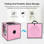 Bac de séchage pliable et portable FUNADD pour animaux de compagnie, adapté aux animaux jusqu'à 5 kg.