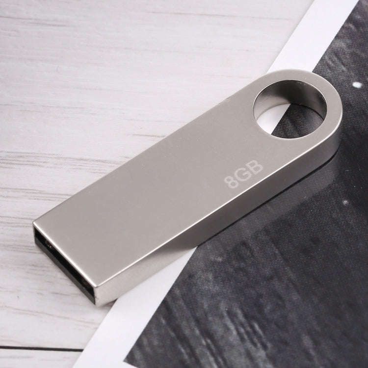 Clé USB métallique 8GB USB 2.0, 8GB