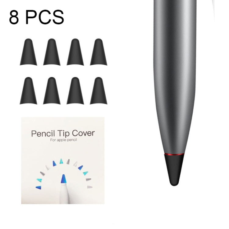8 PCS Étui de pointe résistant à l'usure antidérapant pour M-pencil Lite