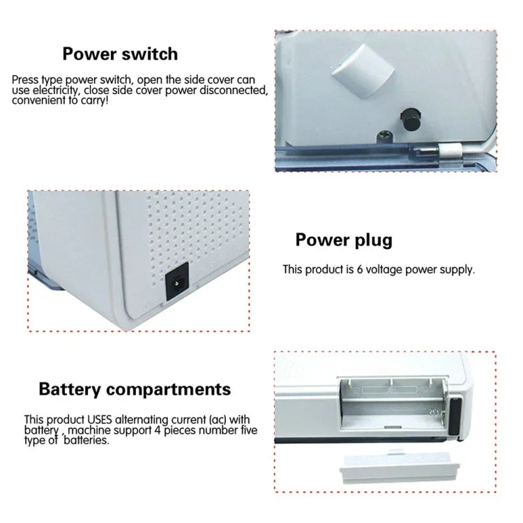 Compteuse de billets V40, mini, portable, petite, spécification : prise UE, prise UE