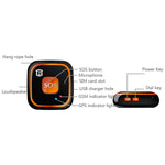 REACHFAR V28 Traceur GPS GSM Mini LBS WiFi AGPS avec fonction SOS et communication, modèle RF-V28
