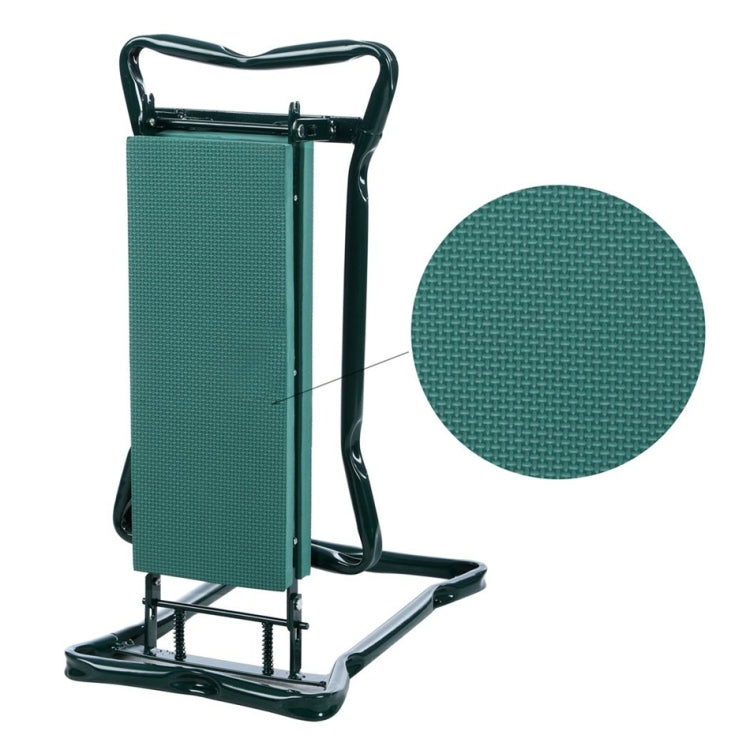 Coussinets de genoux pliants en acier inoxydable, tabouret de jardin