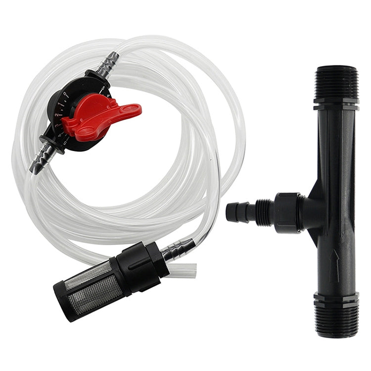 Injecteur Venturi pour engrais, kit d'application d'engrais et filtre de 1 pouce avec jet de raccord de 1 pouce
