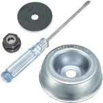 Kit de fixation lame métallique 4 en 1 pour débroussailleuse Stihl FS120 130 130R FS120 130 130R 200 250 55, kit de fixation lame métallique débroussailleuse