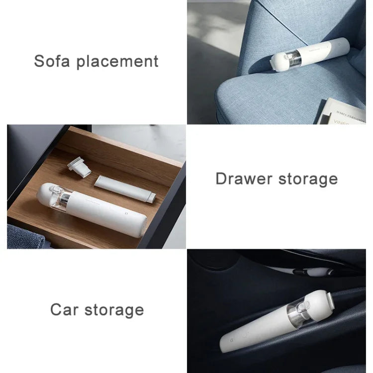 Aspirateur portable original Xiaomi Mijia 120W 13000Pa pour voiture et maison, outil de nettoyage, aspirateur