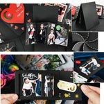 Boîte cadeau surprise en forme de cœur, album photo DIY fait main à explosion rebondissante, album DIY