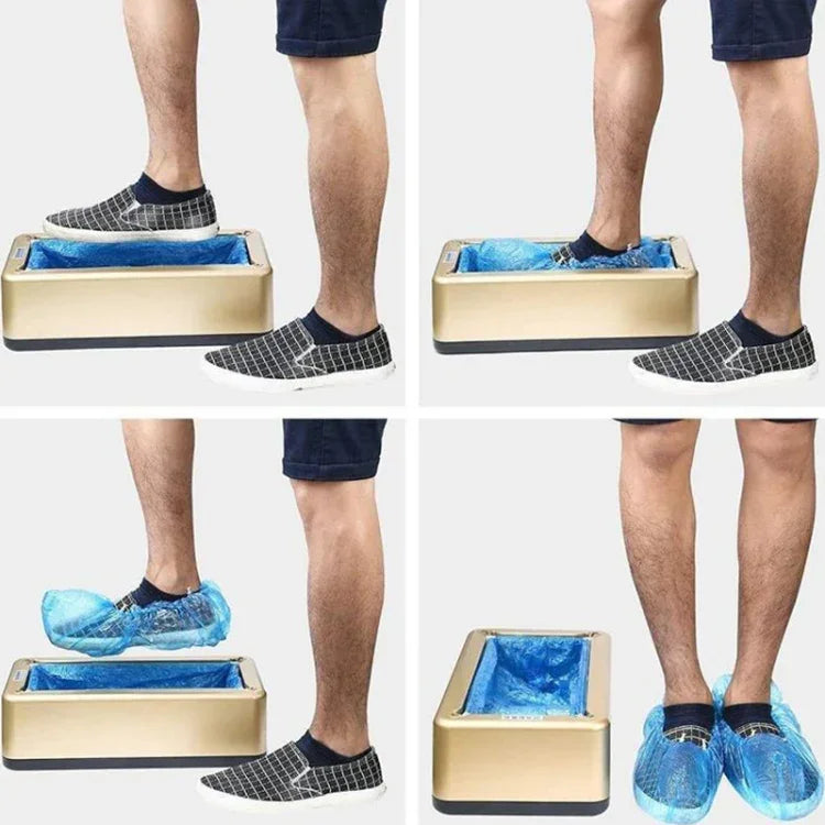 100 PCS Couvre-chaussures ménager jetable en forme de T, Couvre-chaussures