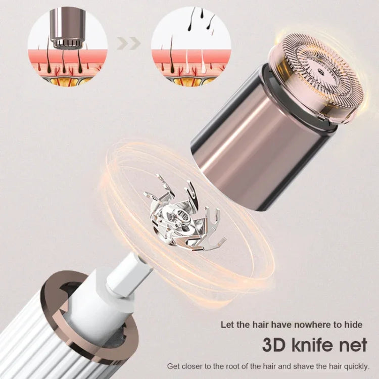 YJK098 Rasoir électrique portable multi-fonctions pour sourcils, YJK098(Noir), YJK098(Violet)