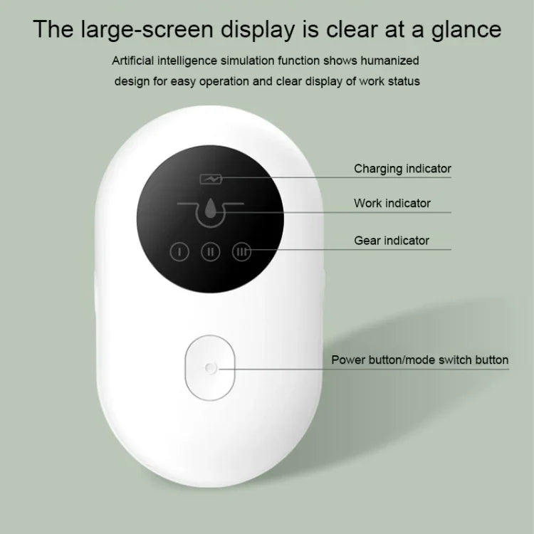 YJK065 Appareil de beauté électrique nettoyeur de points noirs Woodpecker, YJK065 (blanc)