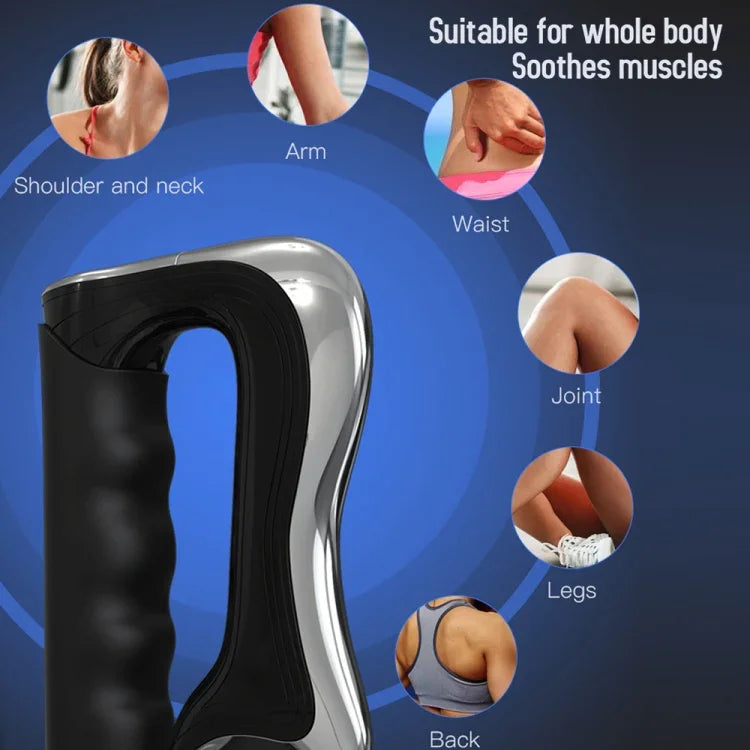 Instrument de massage myofascial musculaire à vibration électrique du rachis cervical YJK078