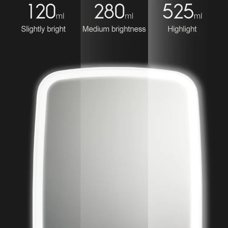 Miroir de maquillage Jordan&Judy original Xiaomi Youpin avec lumière LED Lampe de table miroir de beauté pliable et portable