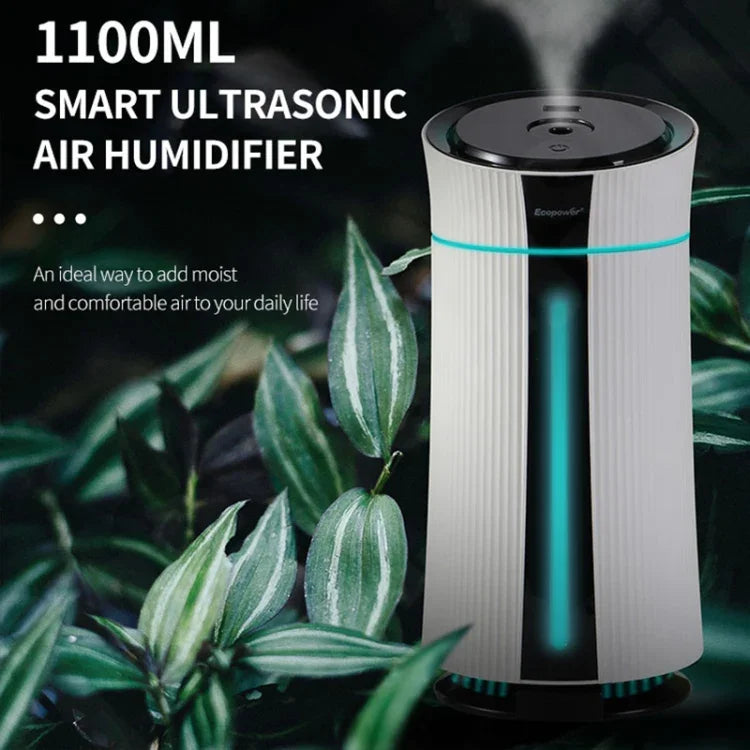 Humidificateur d'intérieur A8 avec lumière d'ambiance colorée, A8