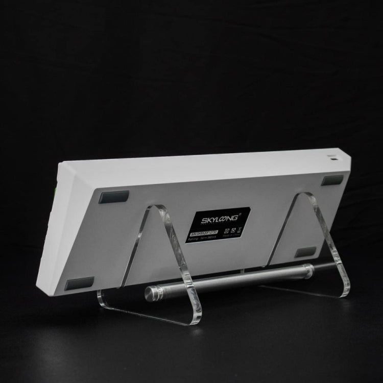 YX003-1 Support de clavier détachable en acrylique transparent monocouche, YX003-1
