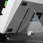 YX003-1 Support de clavier détachable en acrylique transparent monocouche, YX003-1